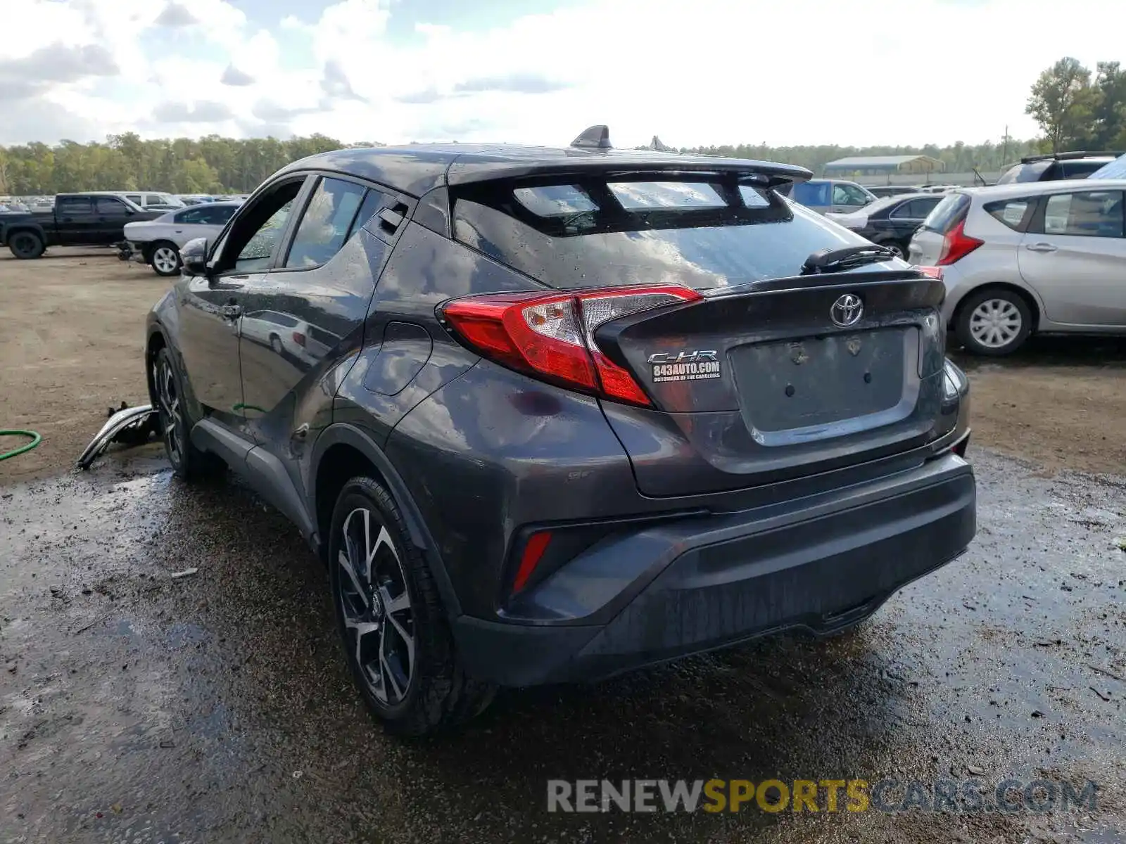 3 Photograph of a damaged car NMTKHMBX5KR084561 TOYOTA C-HR 2019