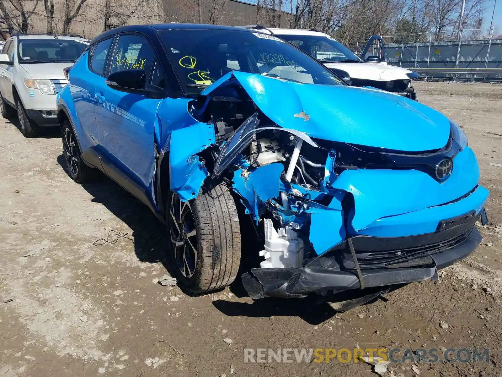 1 Photograph of a damaged car NMTKHMBX5KR085533 TOYOTA C-HR 2019