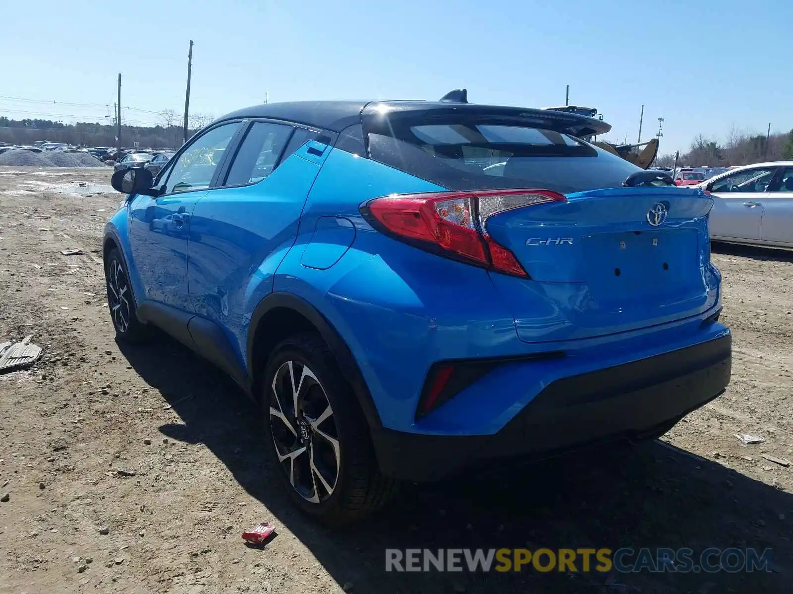 3 Photograph of a damaged car NMTKHMBX5KR085533 TOYOTA C-HR 2019