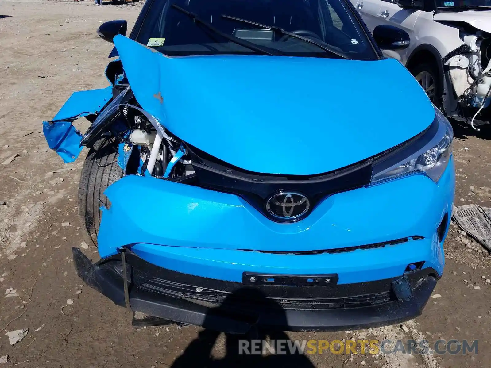 7 Фотография поврежденного автомобиля NMTKHMBX5KR085533 TOYOTA C-HR 2019