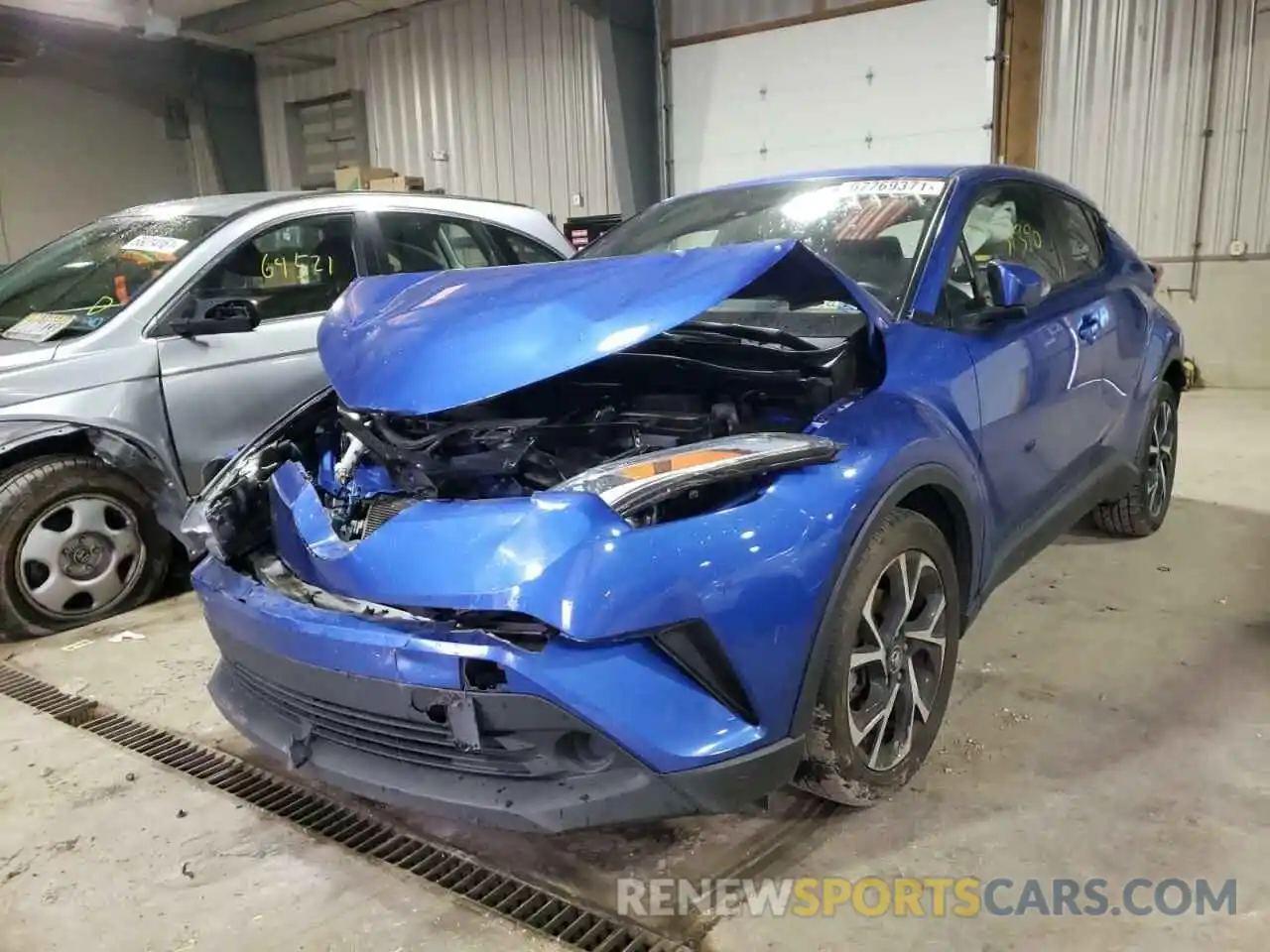 2 Фотография поврежденного автомобиля NMTKHMBX5KR086214 TOYOTA C-HR 2019