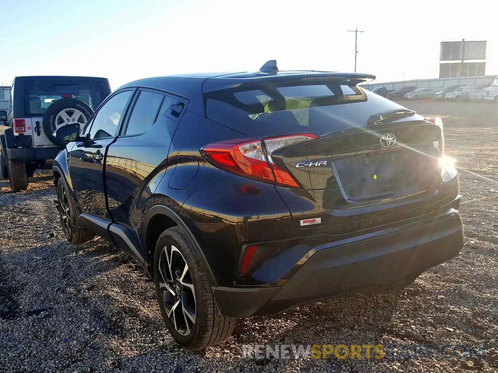 3 Photograph of a damaged car NMTKHMBX5KR086276 TOYOTA C-HR 2019