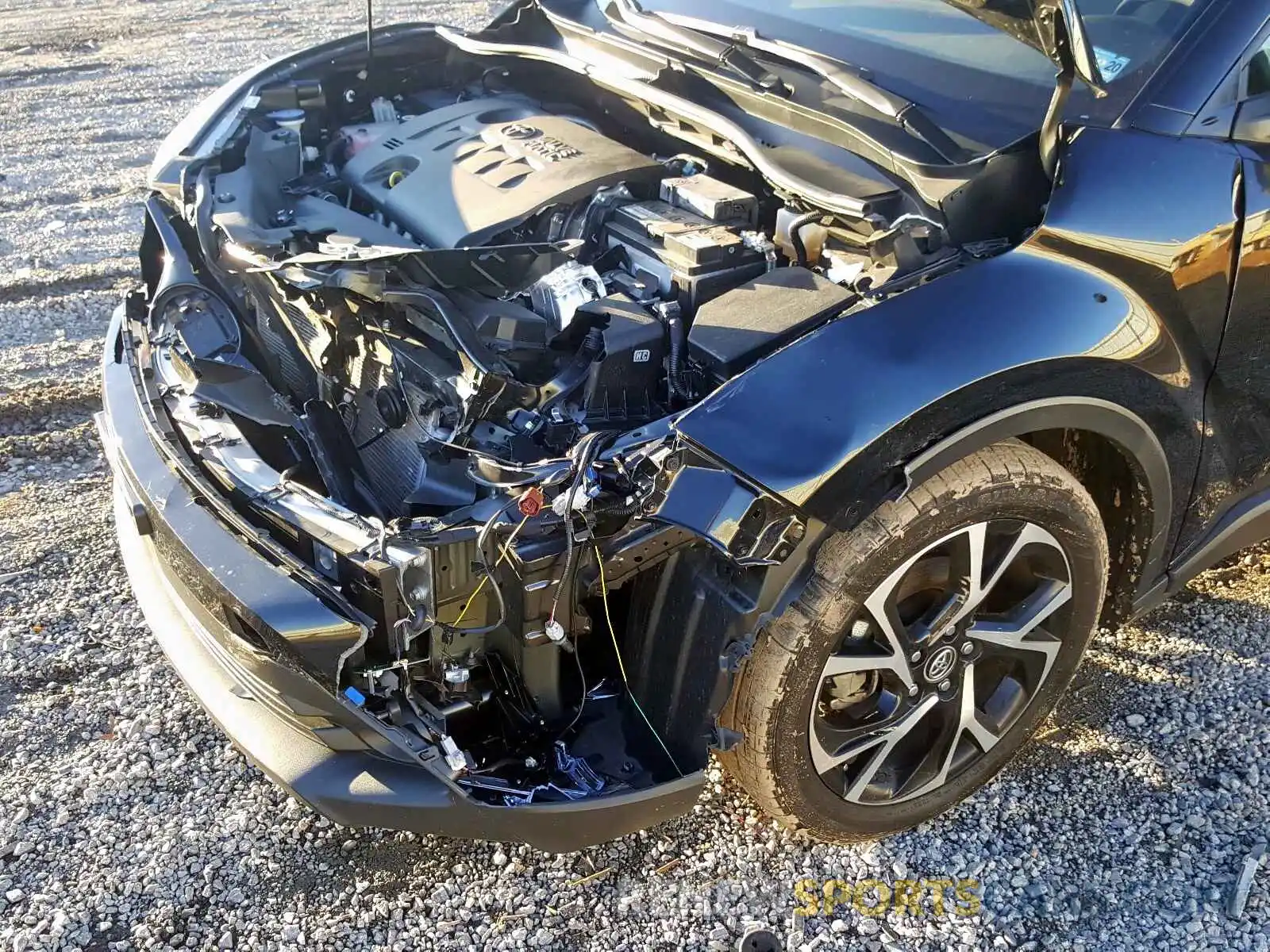 9 Photograph of a damaged car NMTKHMBX5KR086276 TOYOTA C-HR 2019