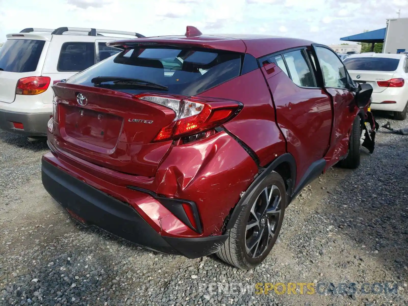 4 Photograph of a damaged car NMTKHMBX5KR090215 TOYOTA C-HR 2019