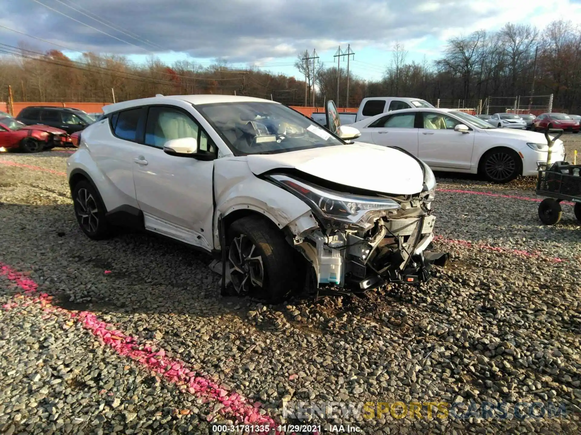 1 Photograph of a damaged car NMTKHMBX5KR090506 TOYOTA C-HR 2019