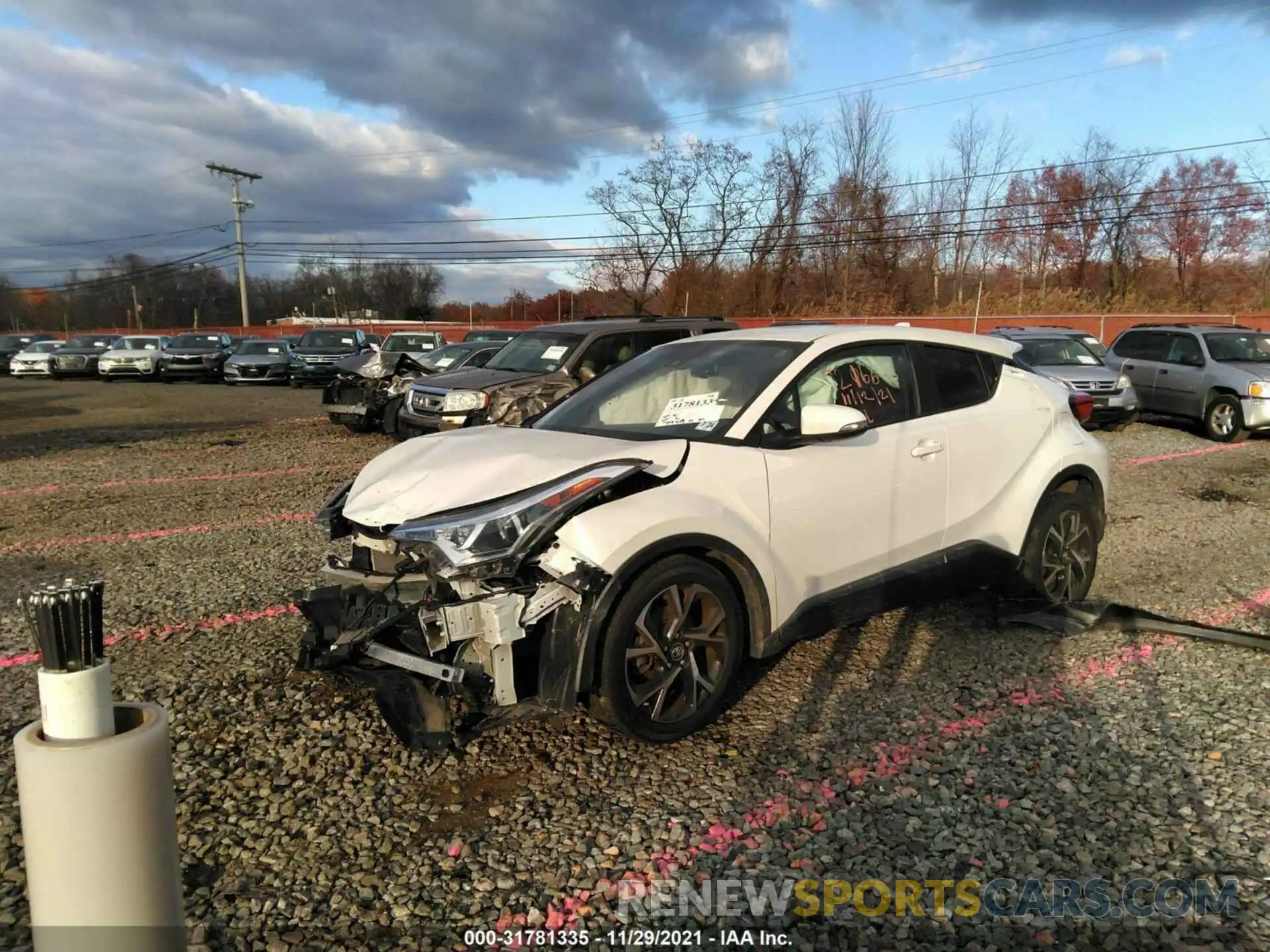 2 Photograph of a damaged car NMTKHMBX5KR090506 TOYOTA C-HR 2019