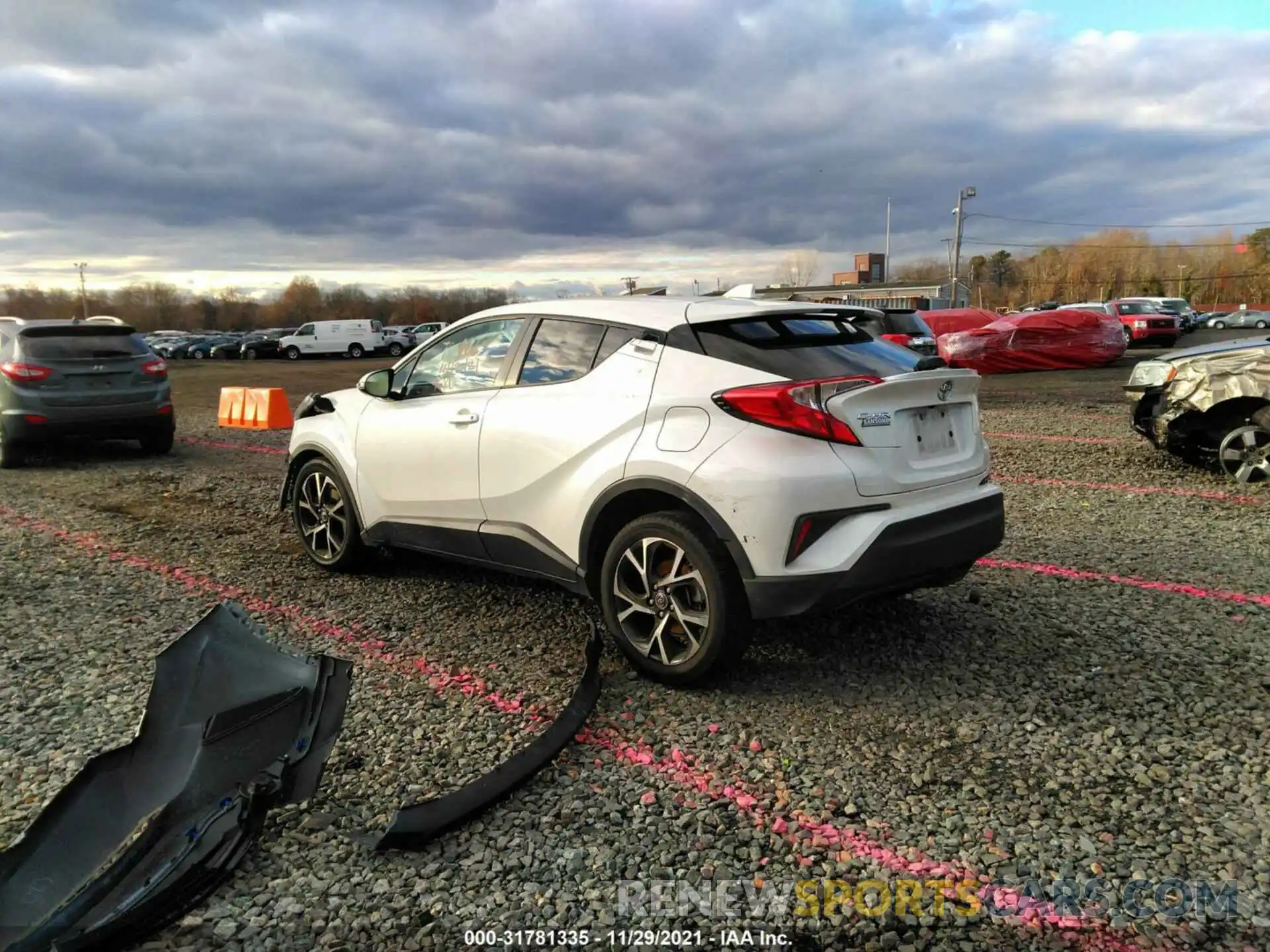 3 Фотография поврежденного автомобиля NMTKHMBX5KR090506 TOYOTA C-HR 2019