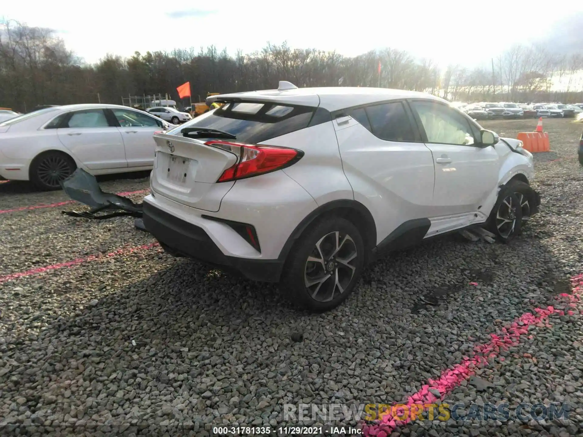 4 Photograph of a damaged car NMTKHMBX5KR090506 TOYOTA C-HR 2019