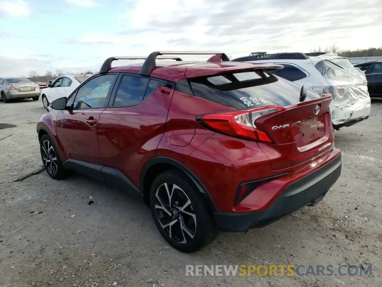 3 Photograph of a damaged car NMTKHMBX5KR091686 TOYOTA C-HR 2019