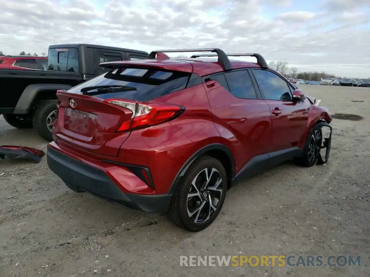 4 Photograph of a damaged car NMTKHMBX5KR091686 TOYOTA C-HR 2019