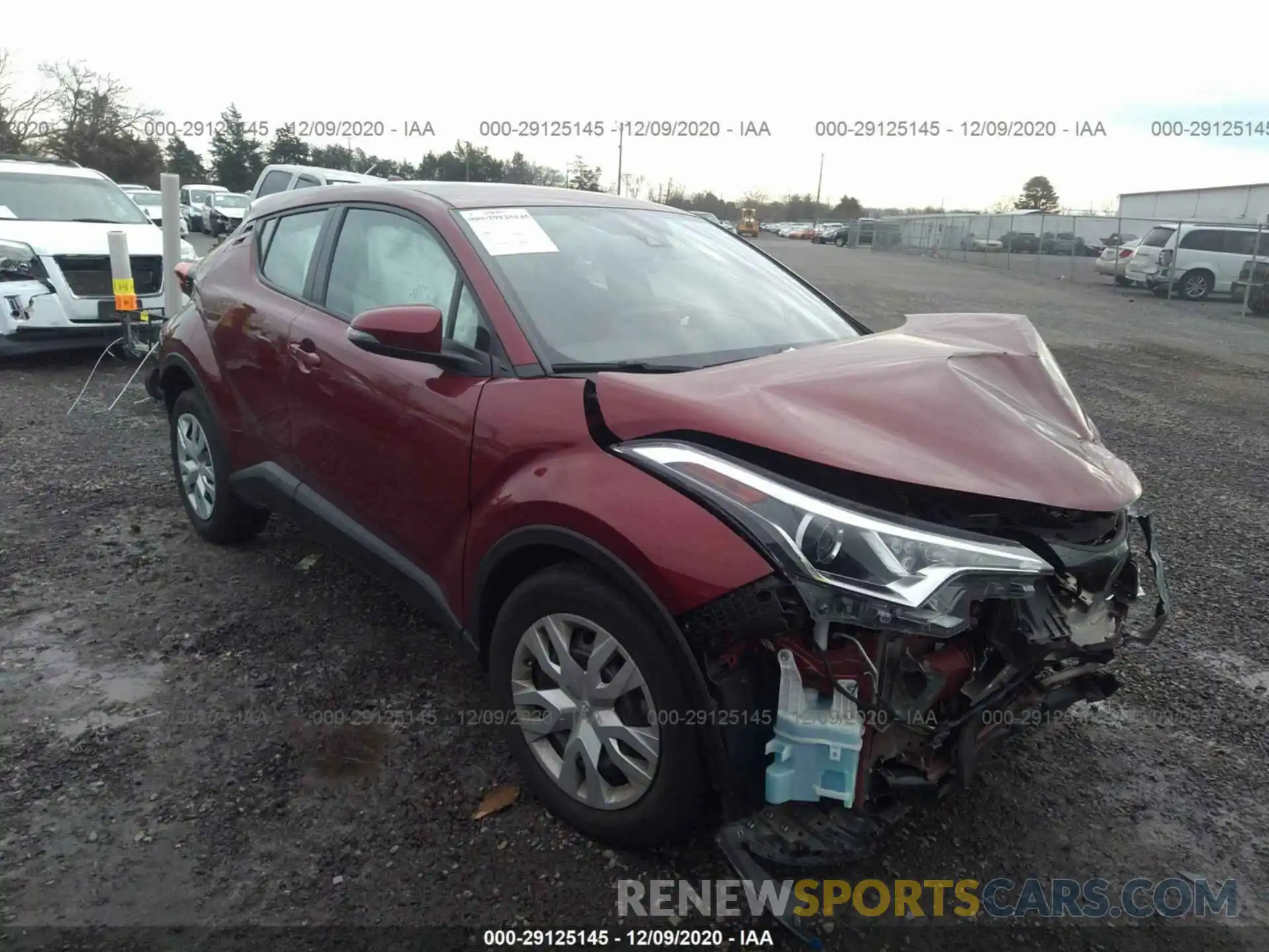 1 Фотография поврежденного автомобиля NMTKHMBX5KR091901 TOYOTA C-HR 2019