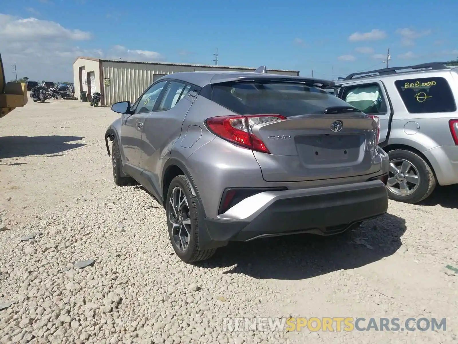 3 Photograph of a damaged car NMTKHMBX5KR092109 TOYOTA C-HR 2019