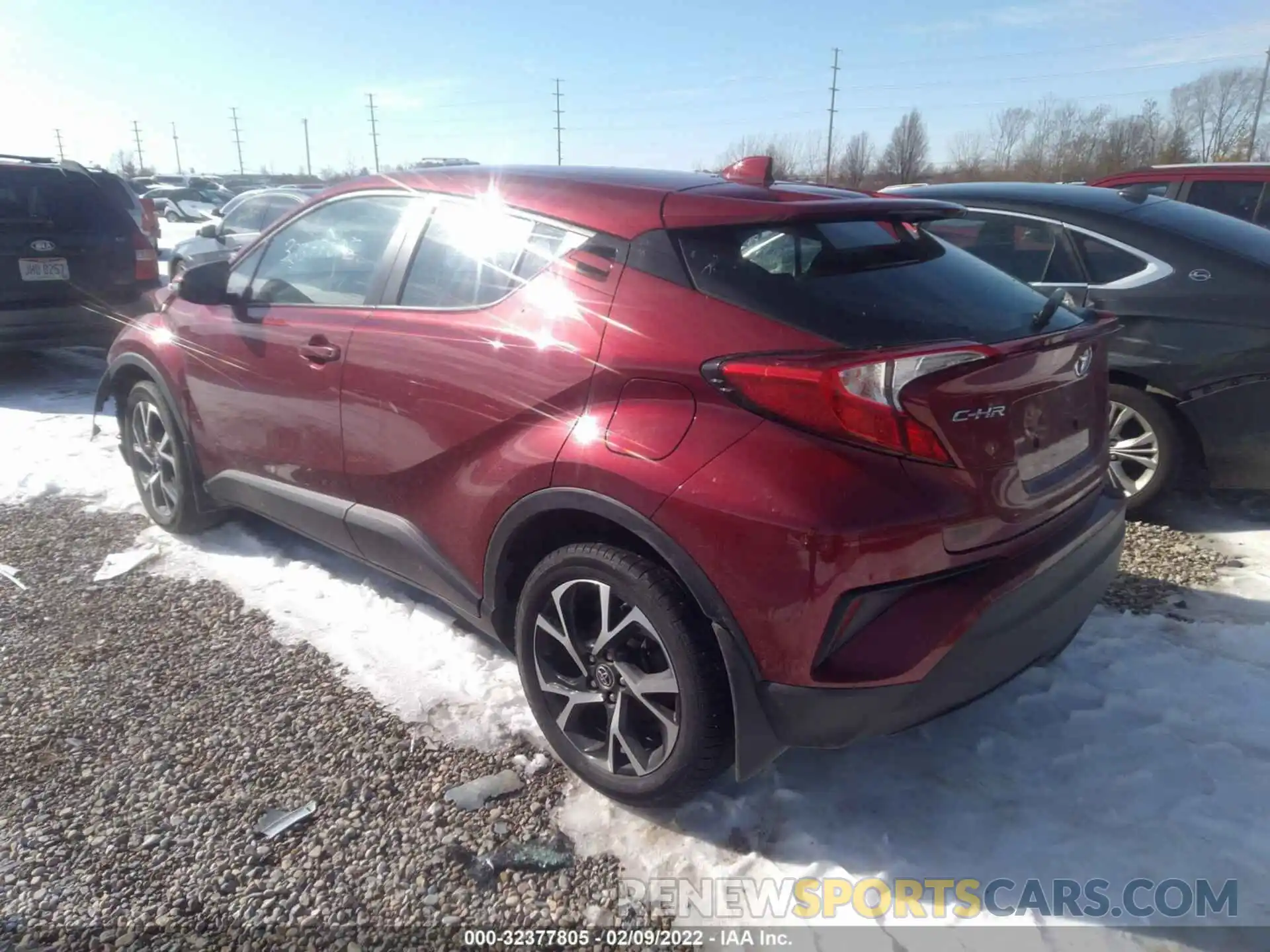 3 Photograph of a damaged car NMTKHMBX5KR092241 TOYOTA C-HR 2019