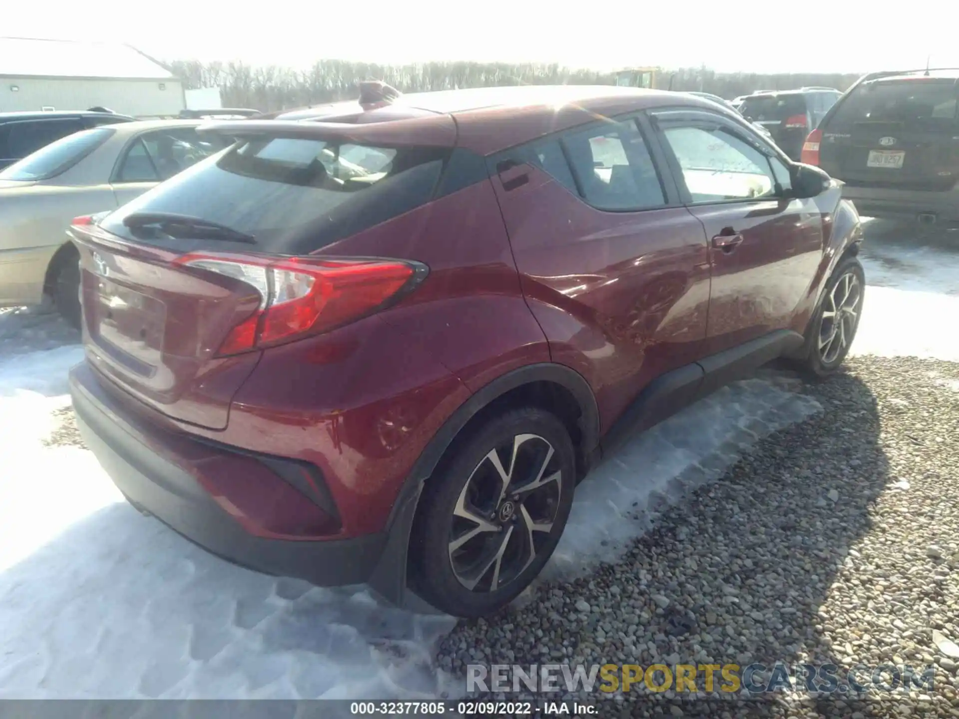 4 Photograph of a damaged car NMTKHMBX5KR092241 TOYOTA C-HR 2019