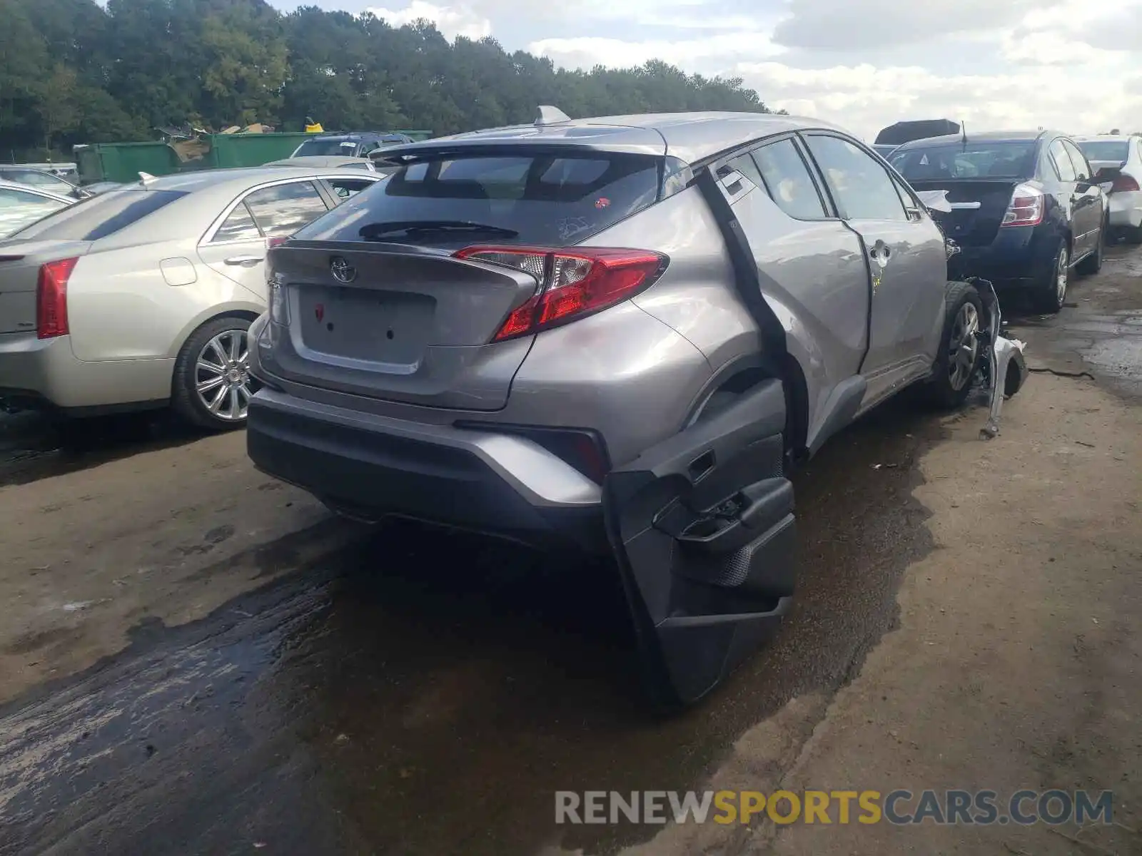 4 Photograph of a damaged car NMTKHMBX5KR092403 TOYOTA C-HR 2019