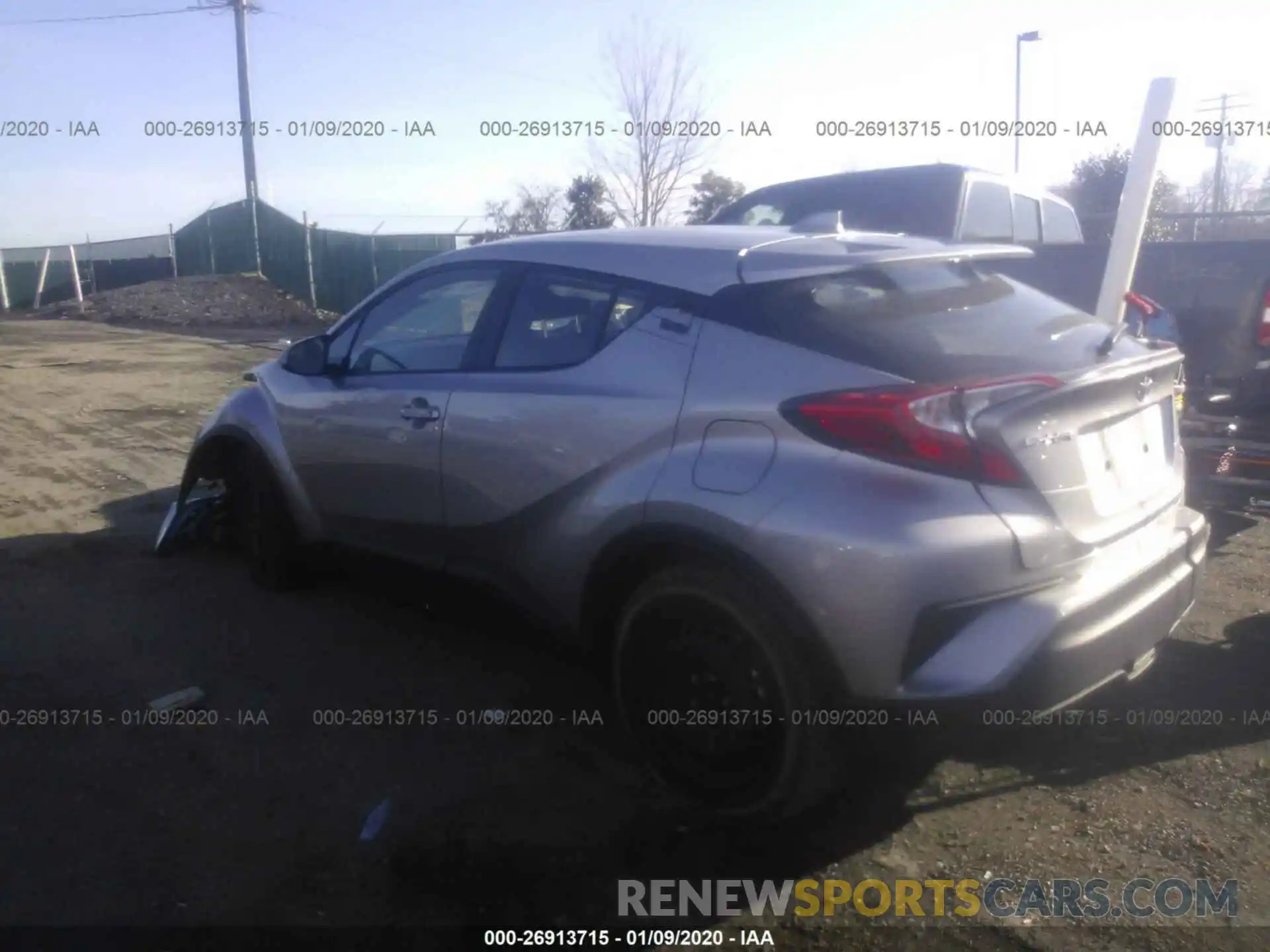 3 Photograph of a damaged car NMTKHMBX5KR092451 TOYOTA C-HR 2019