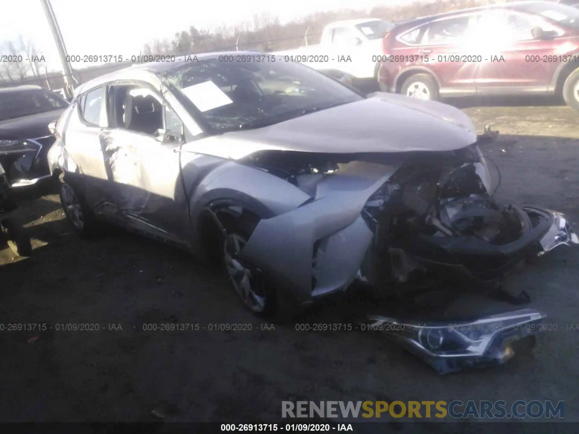 6 Photograph of a damaged car NMTKHMBX5KR092451 TOYOTA C-HR 2019