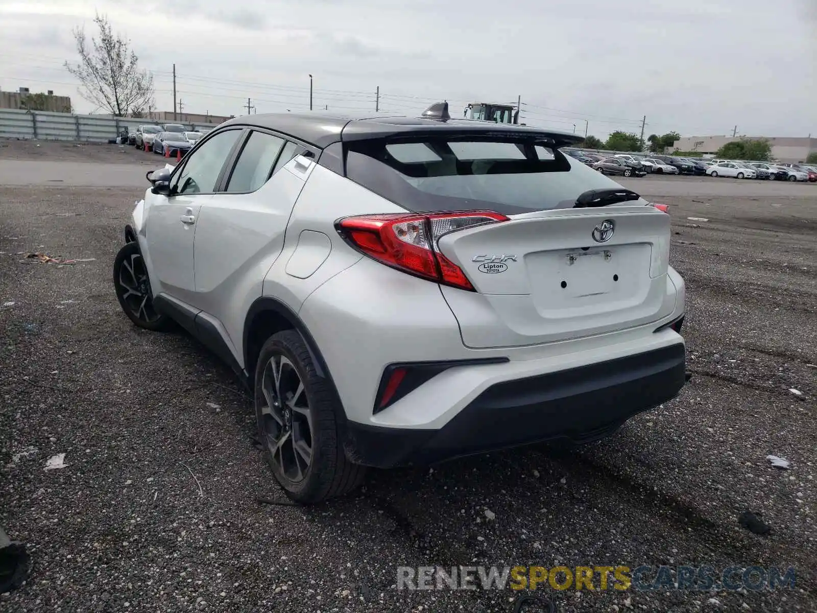 3 Photograph of a damaged car NMTKHMBX5KR093499 TOYOTA C-HR 2019