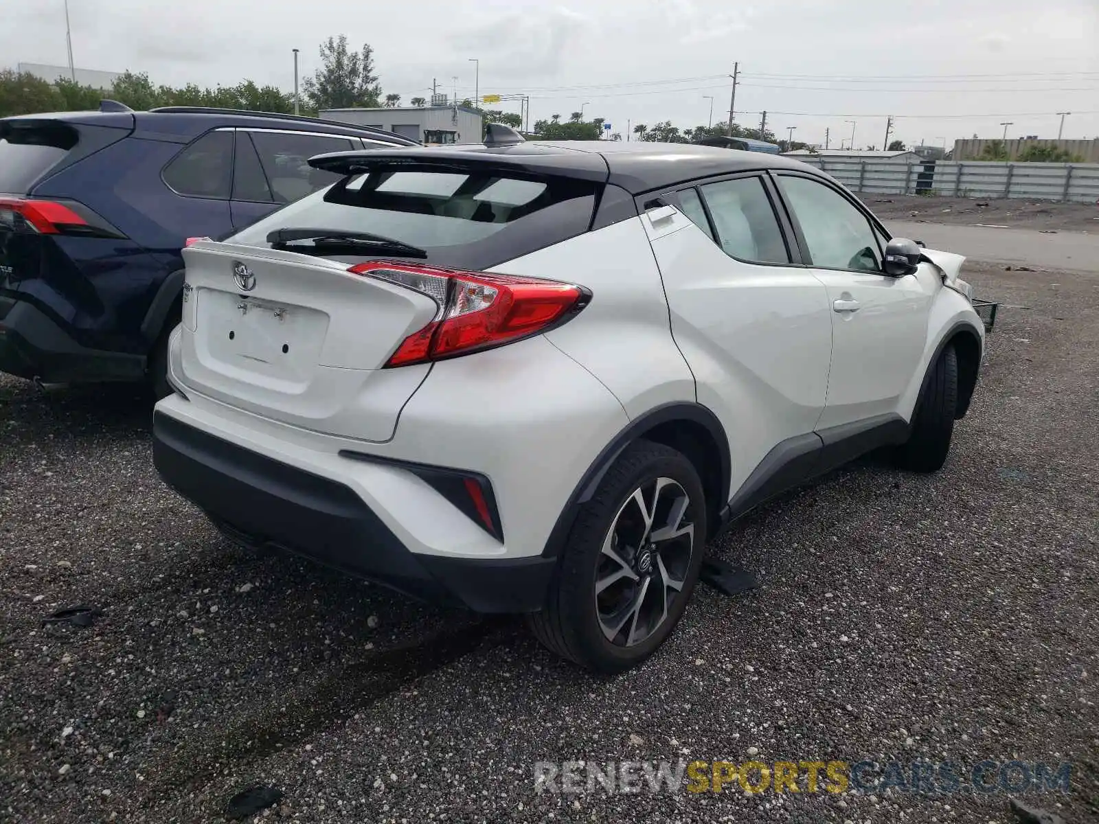 4 Photograph of a damaged car NMTKHMBX5KR093499 TOYOTA C-HR 2019