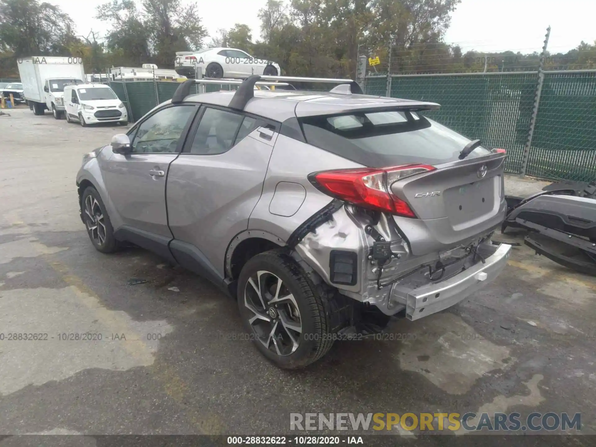 3 Photograph of a damaged car NMTKHMBX5KR095205 TOYOTA C-HR 2019