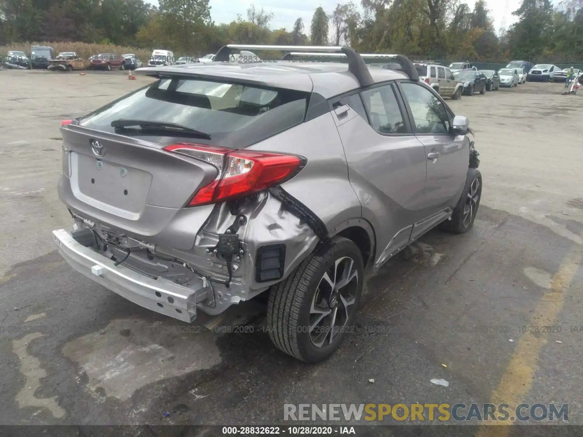 4 Фотография поврежденного автомобиля NMTKHMBX5KR095205 TOYOTA C-HR 2019