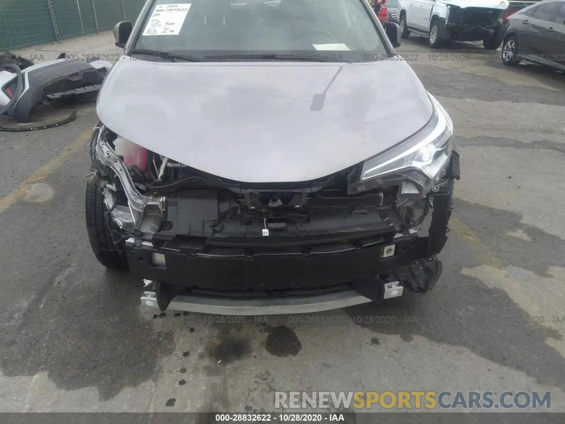 6 Photograph of a damaged car NMTKHMBX5KR095205 TOYOTA C-HR 2019