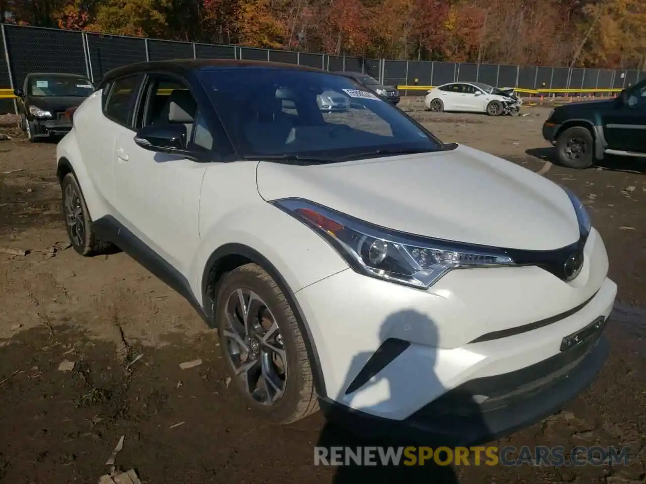 1 Photograph of a damaged car NMTKHMBX5KR095642 TOYOTA C-HR 2019