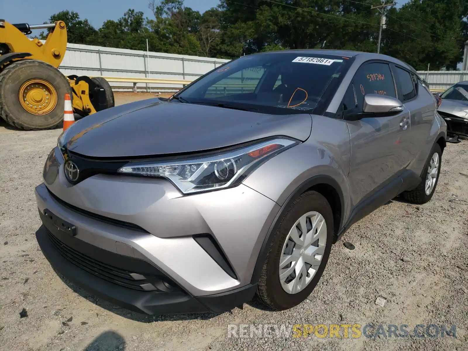 2 Photograph of a damaged car NMTKHMBX5KR095656 TOYOTA C-HR 2019