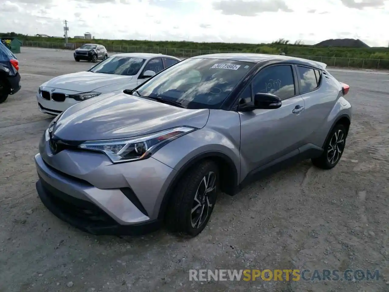 2 Photograph of a damaged car NMTKHMBX5KR097486 TOYOTA C-HR 2019