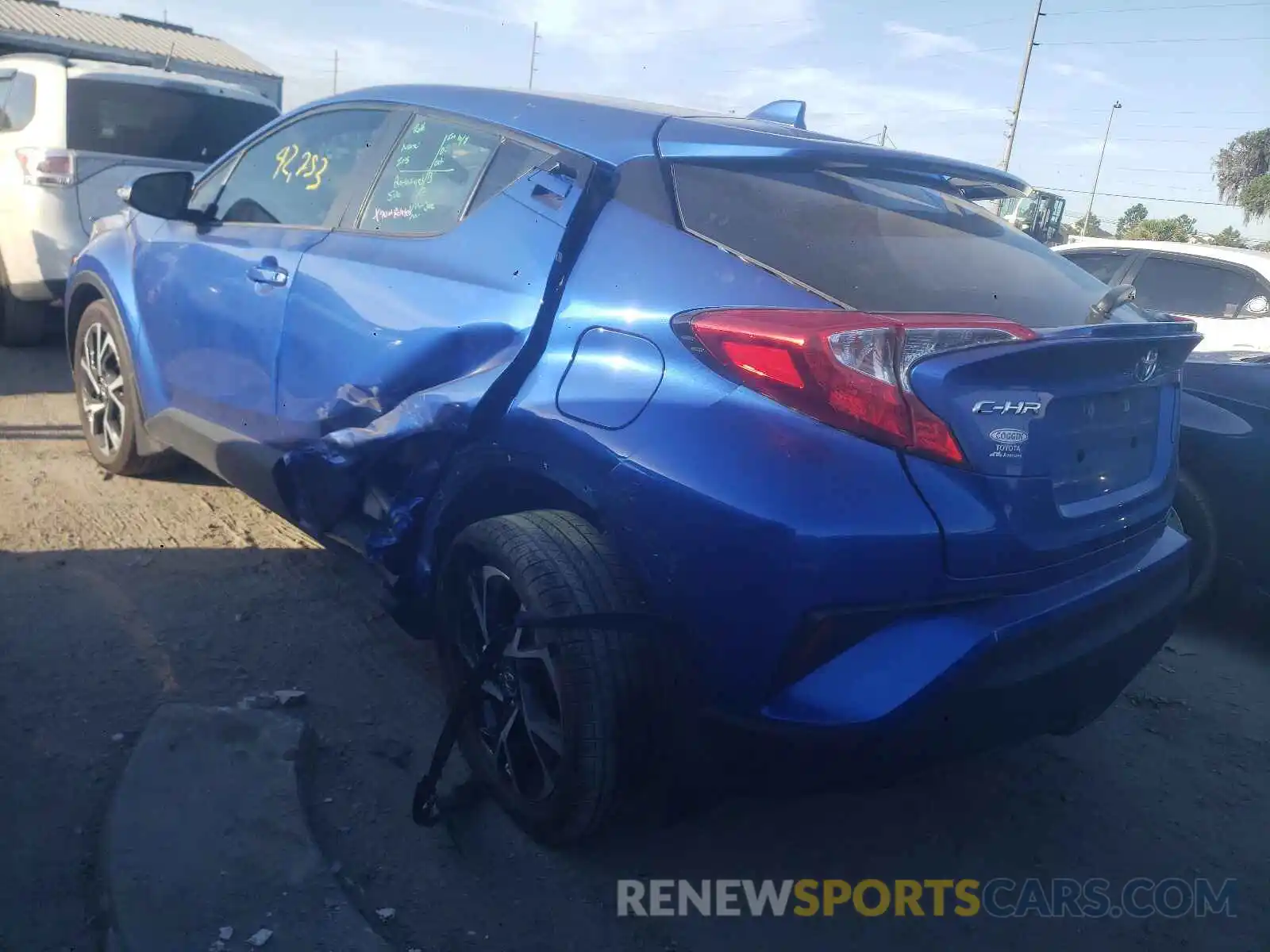 9 Photograph of a damaged car NMTKHMBX5KR099559 TOYOTA C-HR 2019