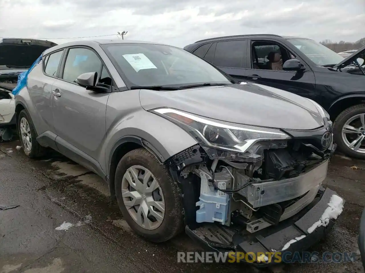 1 Photograph of a damaged car NMTKHMBX5KR099609 TOYOTA C-HR 2019