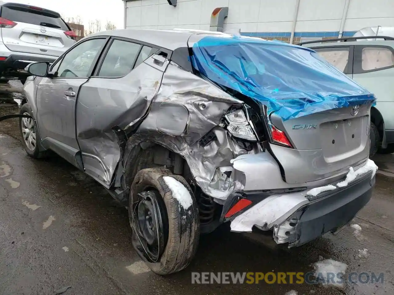 3 Photograph of a damaged car NMTKHMBX5KR099609 TOYOTA C-HR 2019