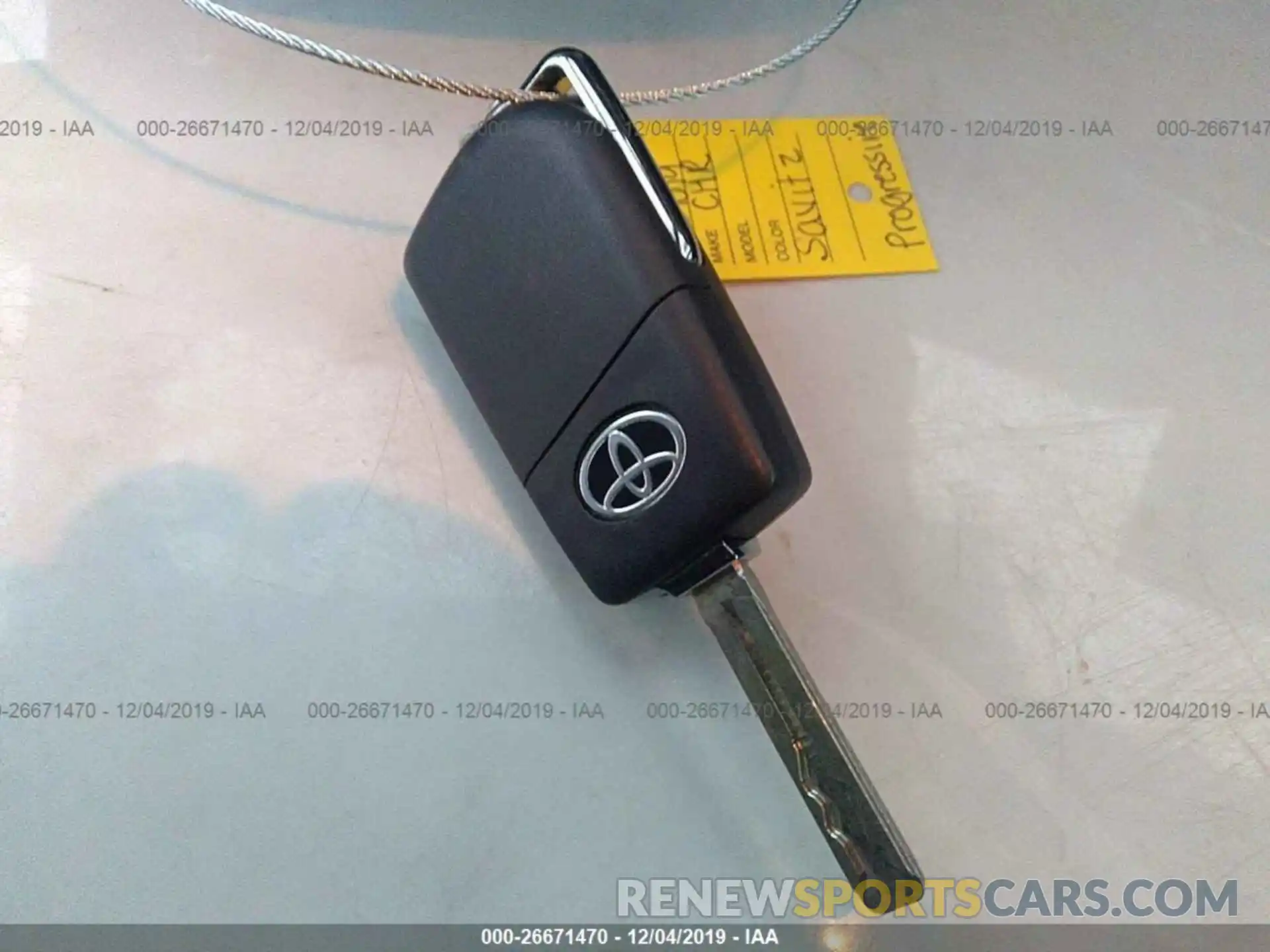 11 Photograph of a damaged car NMTKHMBX5KR099786 TOYOTA C-HR 2019