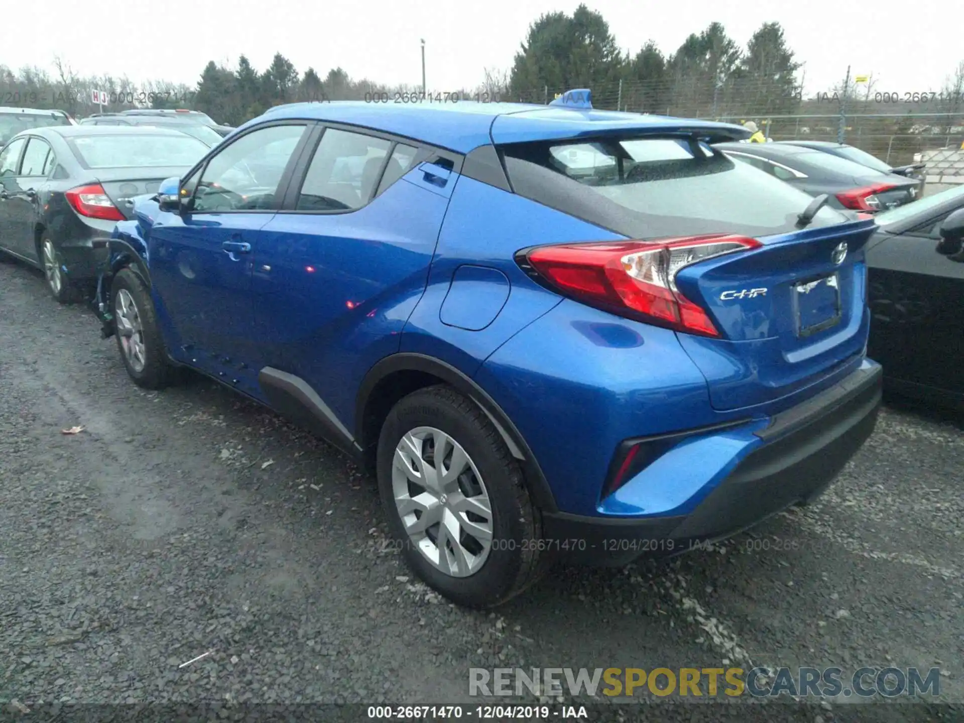 3 Photograph of a damaged car NMTKHMBX5KR099786 TOYOTA C-HR 2019