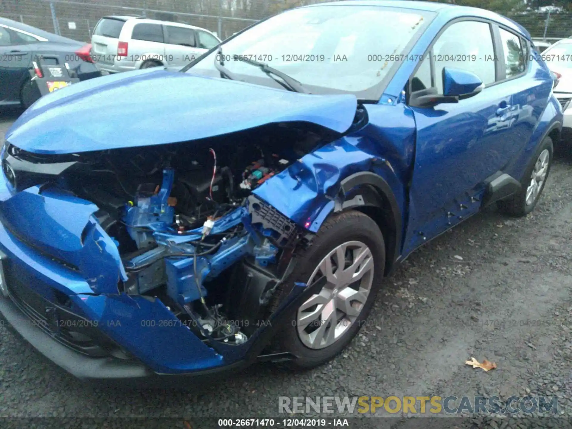 6 Photograph of a damaged car NMTKHMBX5KR099786 TOYOTA C-HR 2019