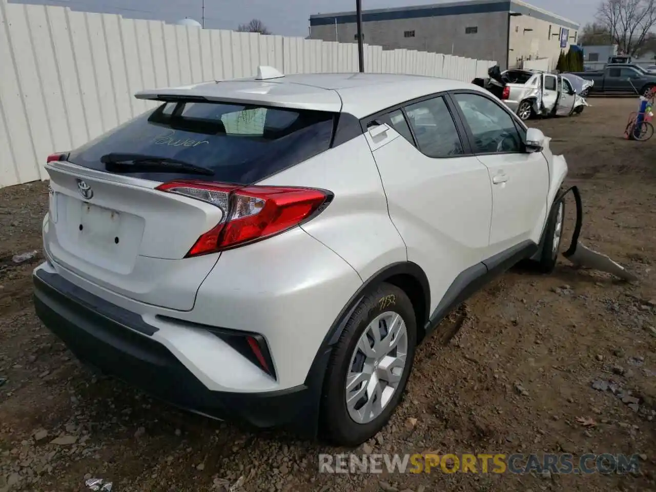 4 Photograph of a damaged car NMTKHMBX5KR099898 TOYOTA C-HR 2019