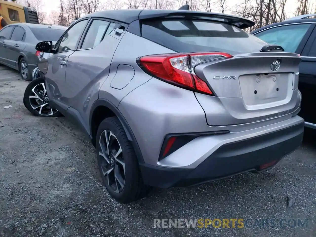 3 Photograph of a damaged car NMTKHMBX5KR099920 TOYOTA C-HR 2019