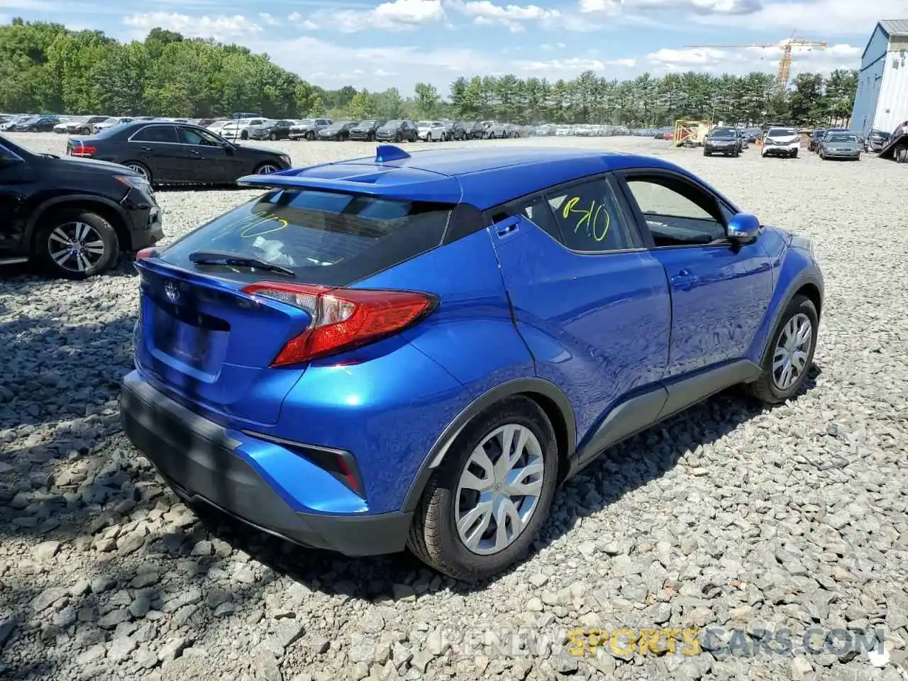 4 Photograph of a damaged car NMTKHMBX5KR099951 TOYOTA C-HR 2019