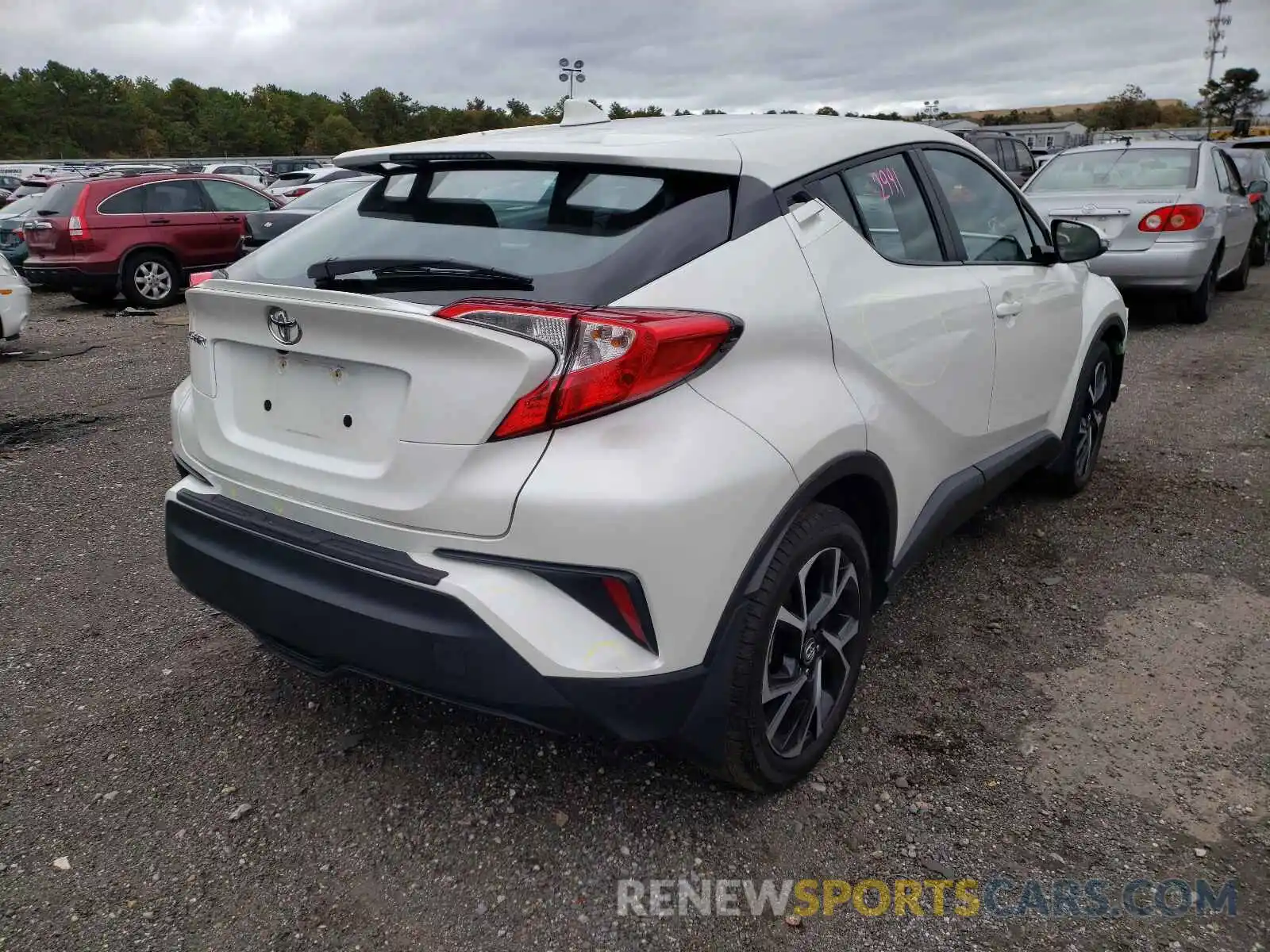 4 Photograph of a damaged car NMTKHMBX5KR100337 TOYOTA C-HR 2019