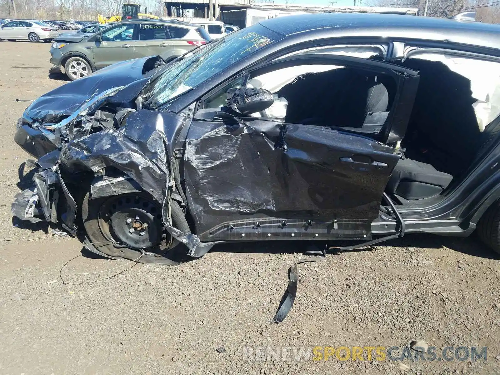 10 Photograph of a damaged car NMTKHMBX5KR100421 TOYOTA C-HR 2019