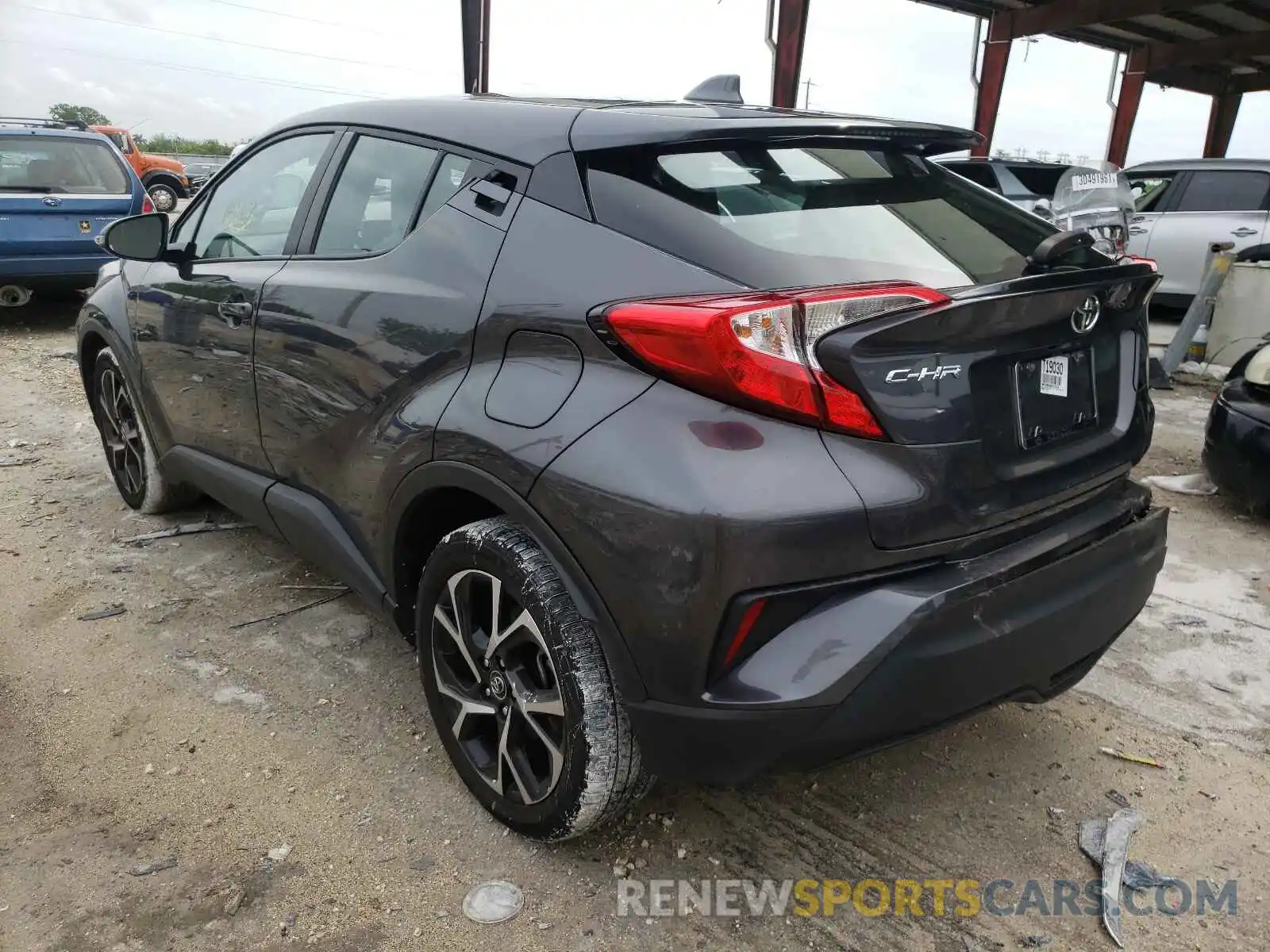 3 Photograph of a damaged car NMTKHMBX5KR101018 TOYOTA C-HR 2019