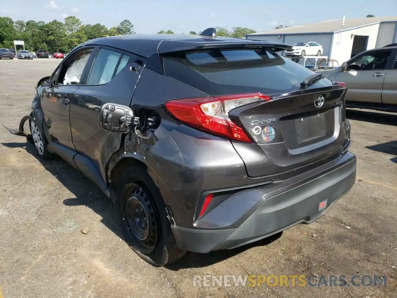 3 Photograph of a damaged car NMTKHMBX6KR068983 TOYOTA C-HR 2019