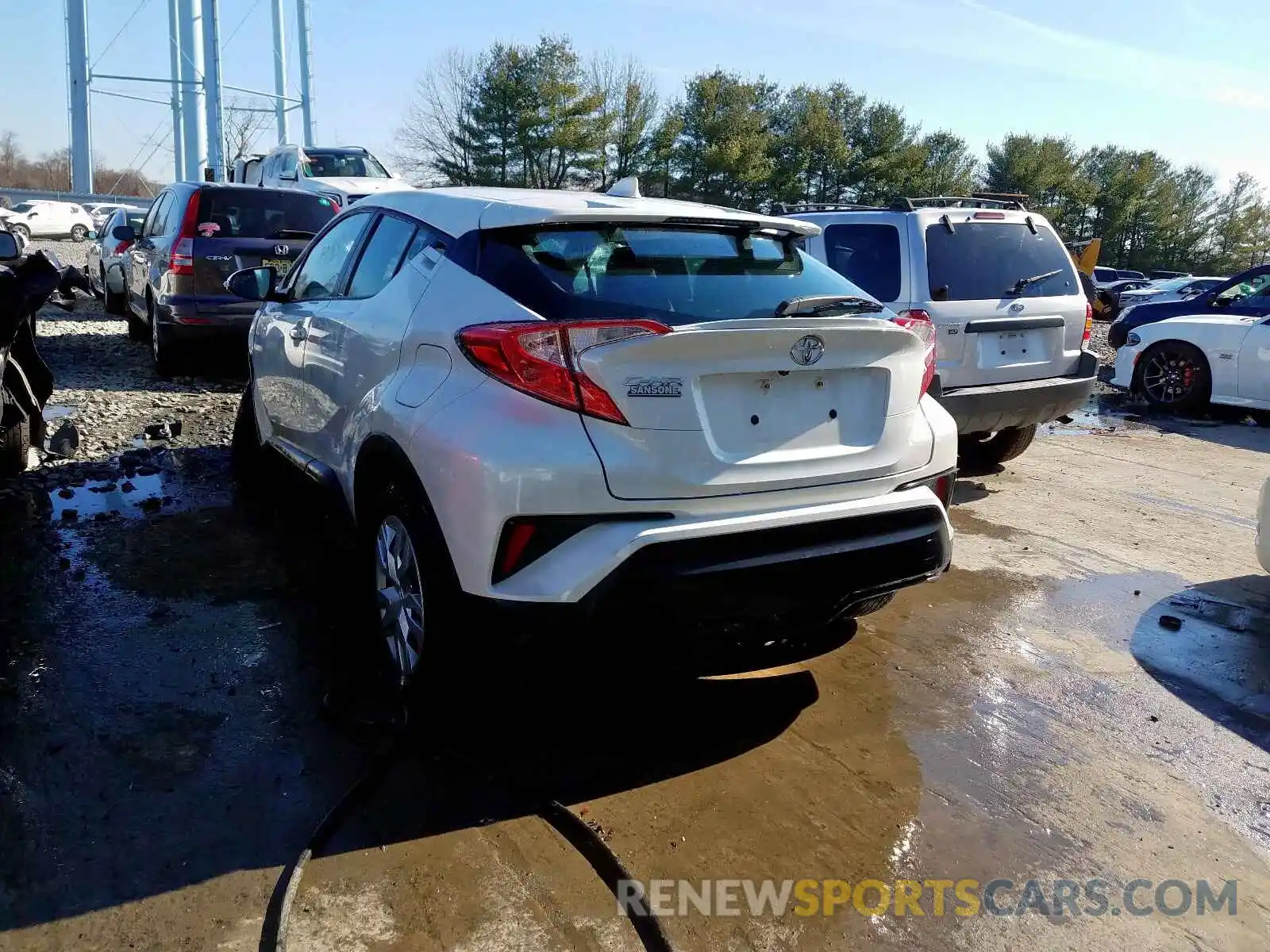 3 Photograph of a damaged car NMTKHMBX6KR069227 TOYOTA C-HR 2019