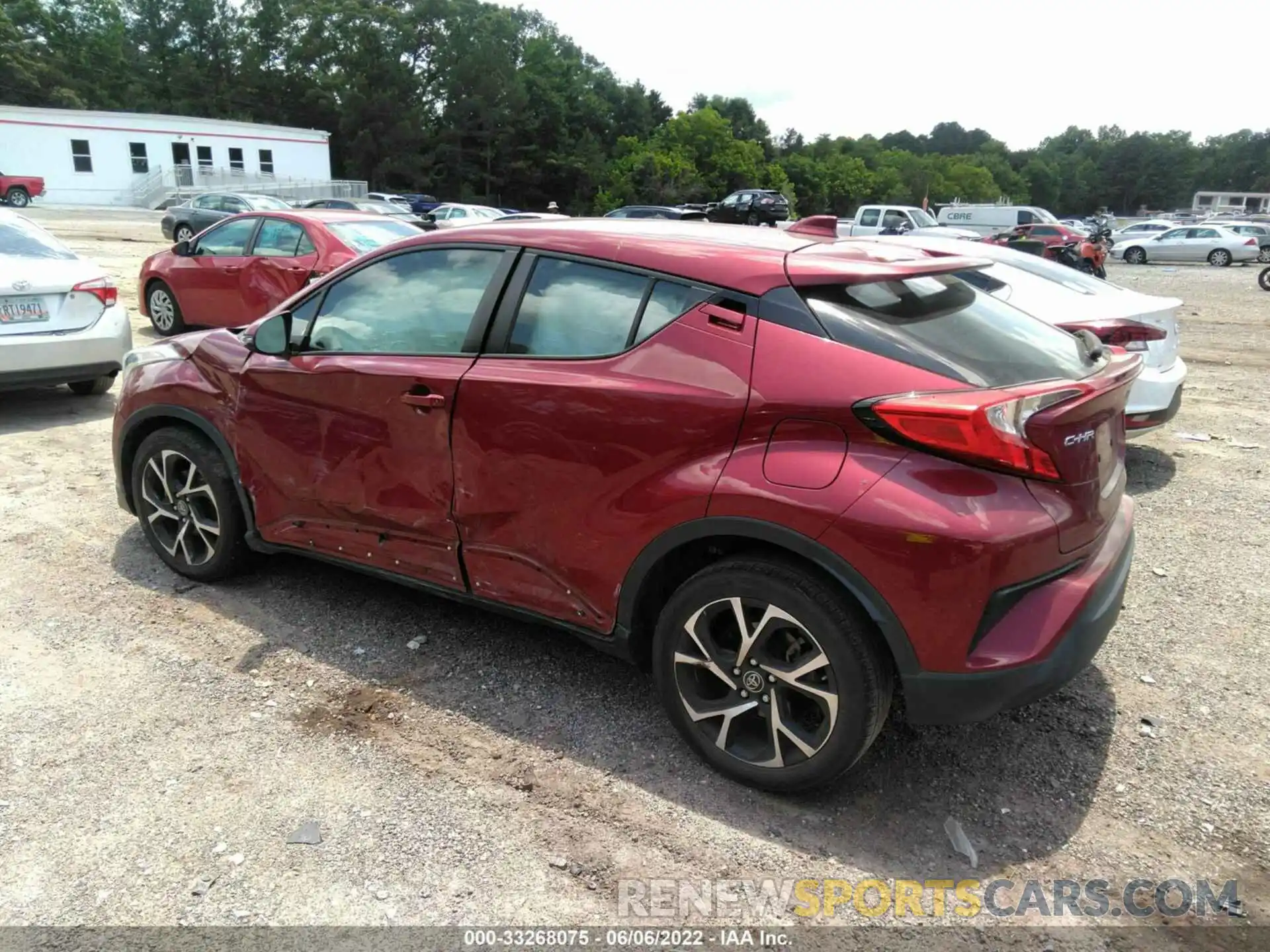 3 Photograph of a damaged car NMTKHMBX6KR069468 TOYOTA C-HR 2019