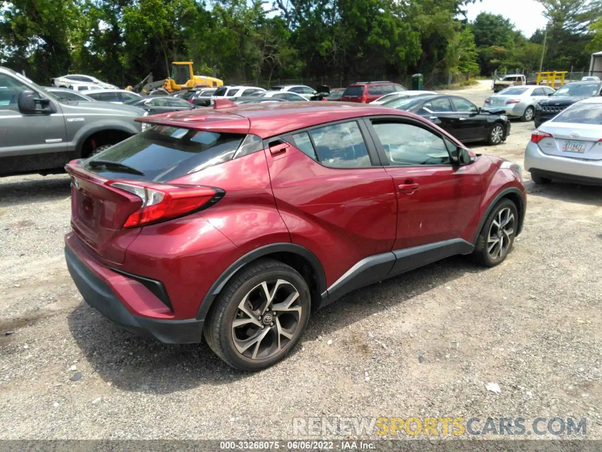 4 Фотография поврежденного автомобиля NMTKHMBX6KR069468 TOYOTA C-HR 2019