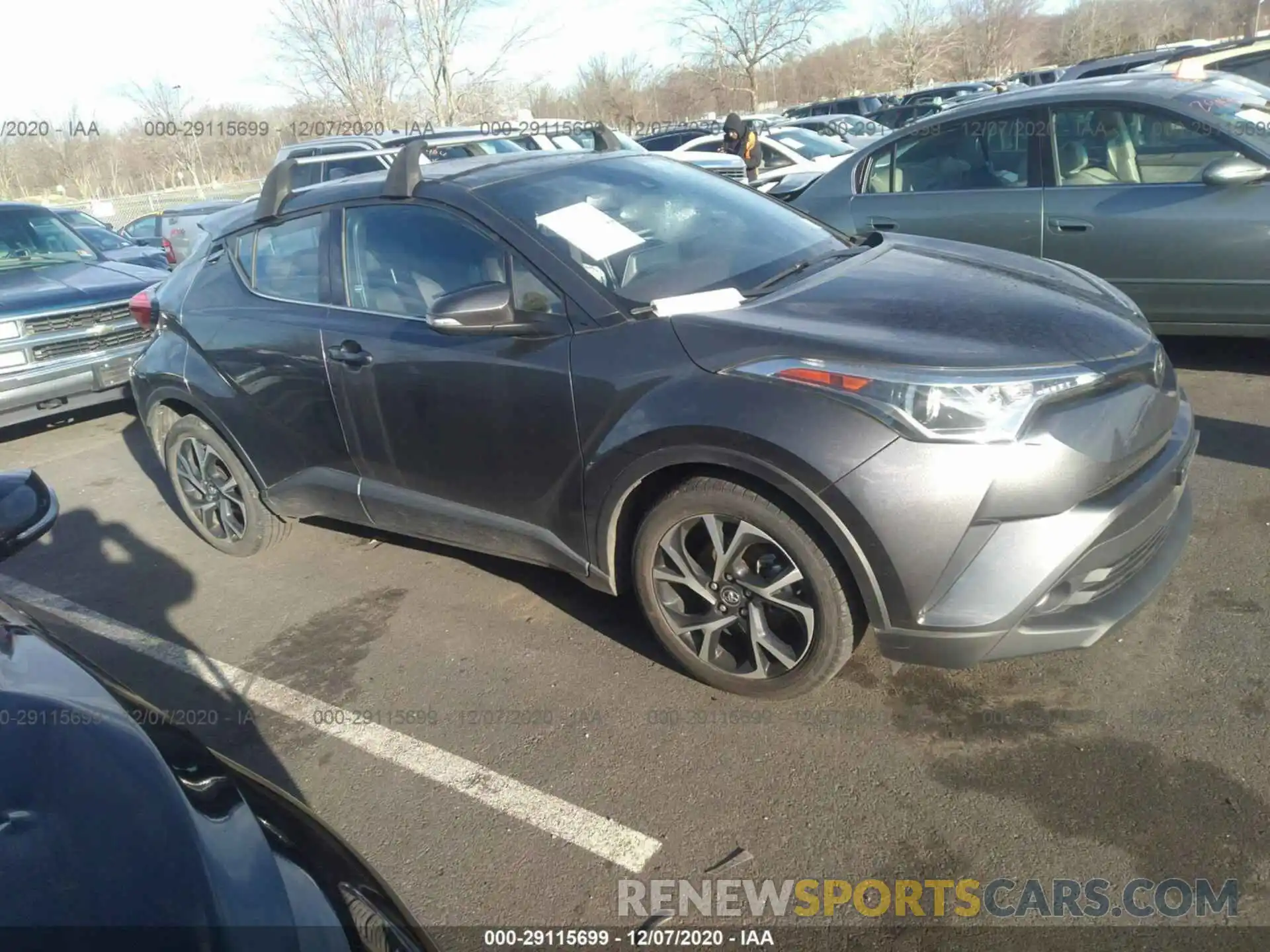 1 Photograph of a damaged car NMTKHMBX6KR069714 TOYOTA C-HR 2019