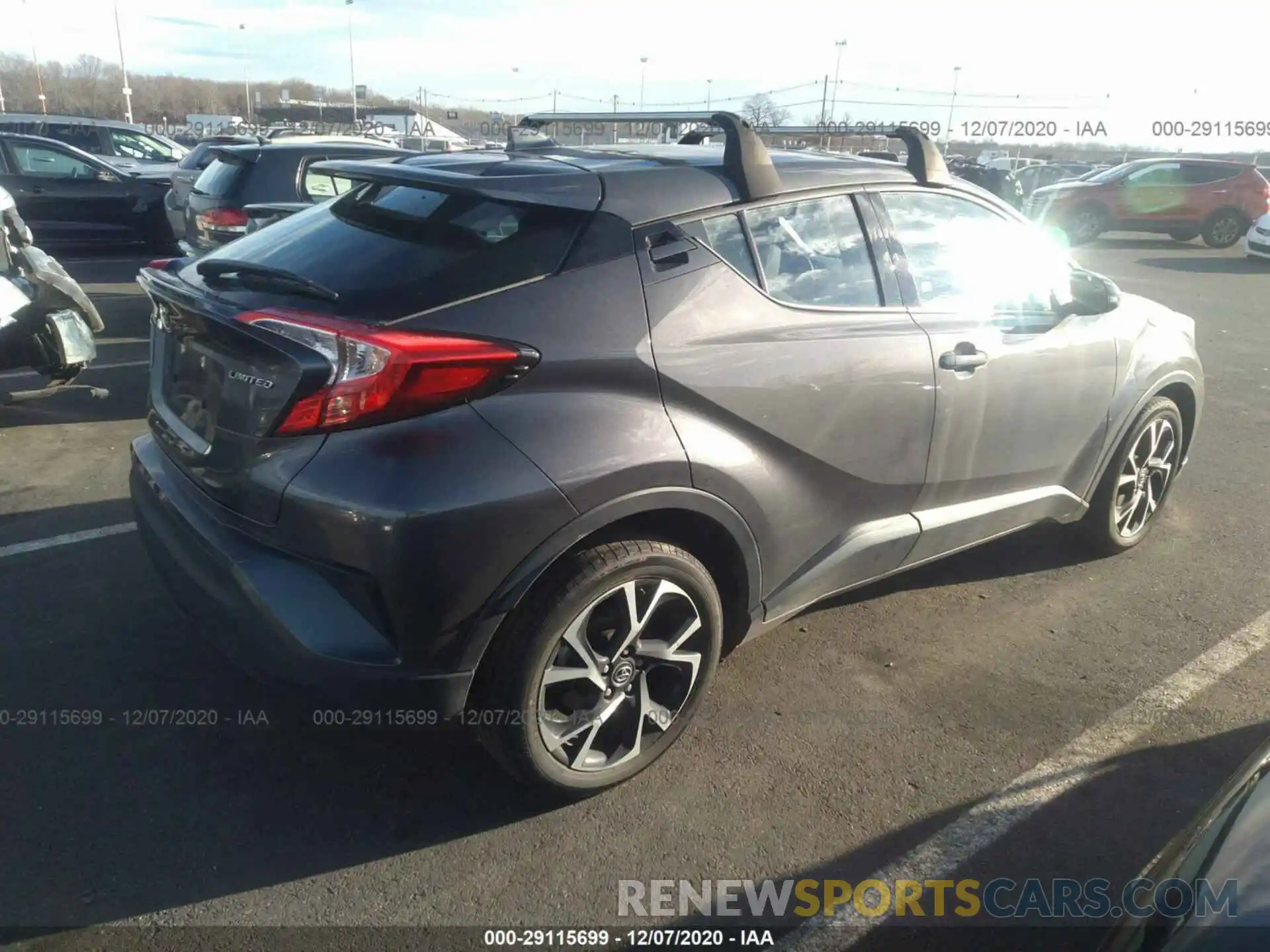 4 Фотография поврежденного автомобиля NMTKHMBX6KR069714 TOYOTA C-HR 2019