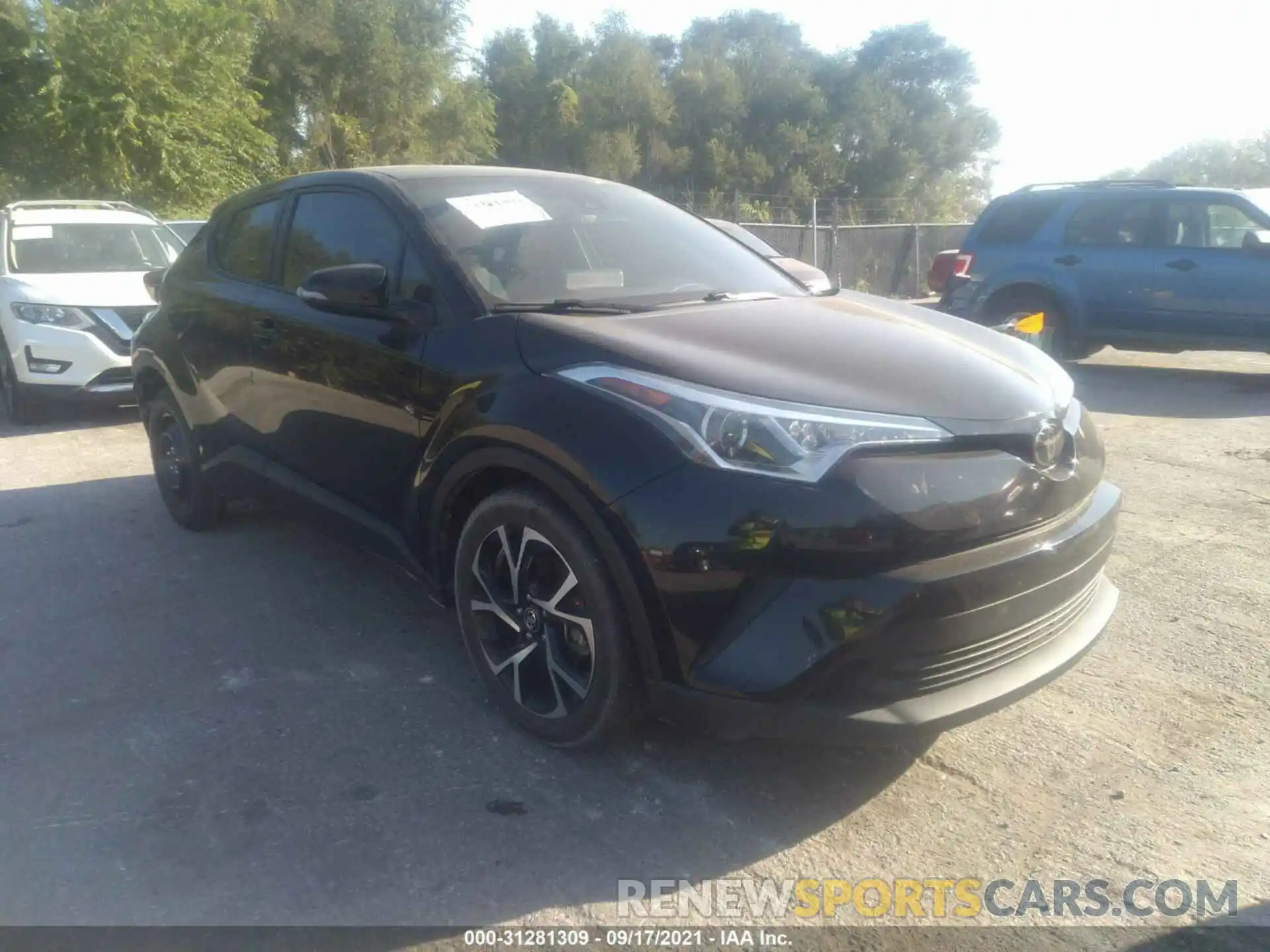 1 Photograph of a damaged car NMTKHMBX6KR070183 TOYOTA C-HR 2019