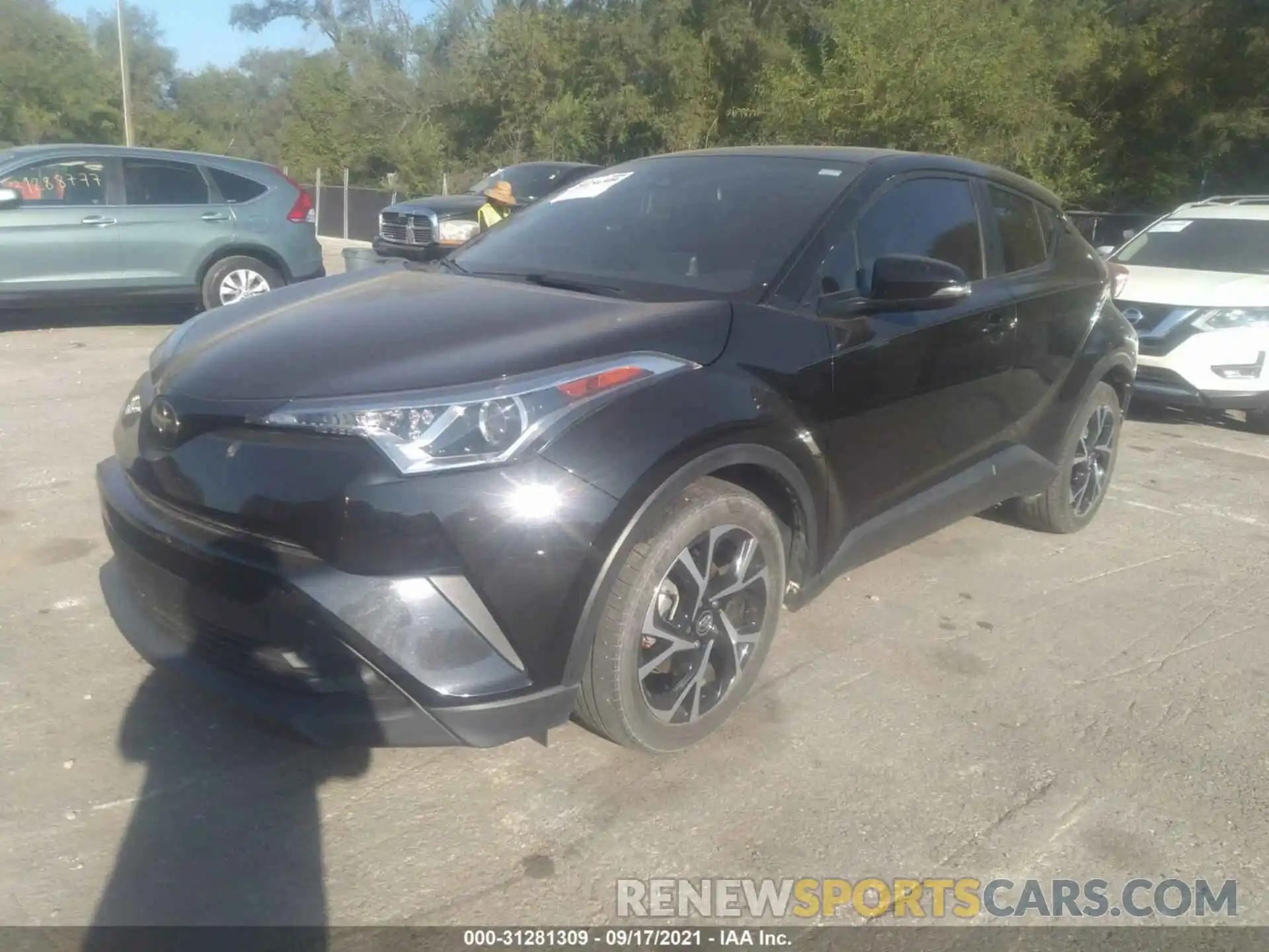 2 Photograph of a damaged car NMTKHMBX6KR070183 TOYOTA C-HR 2019