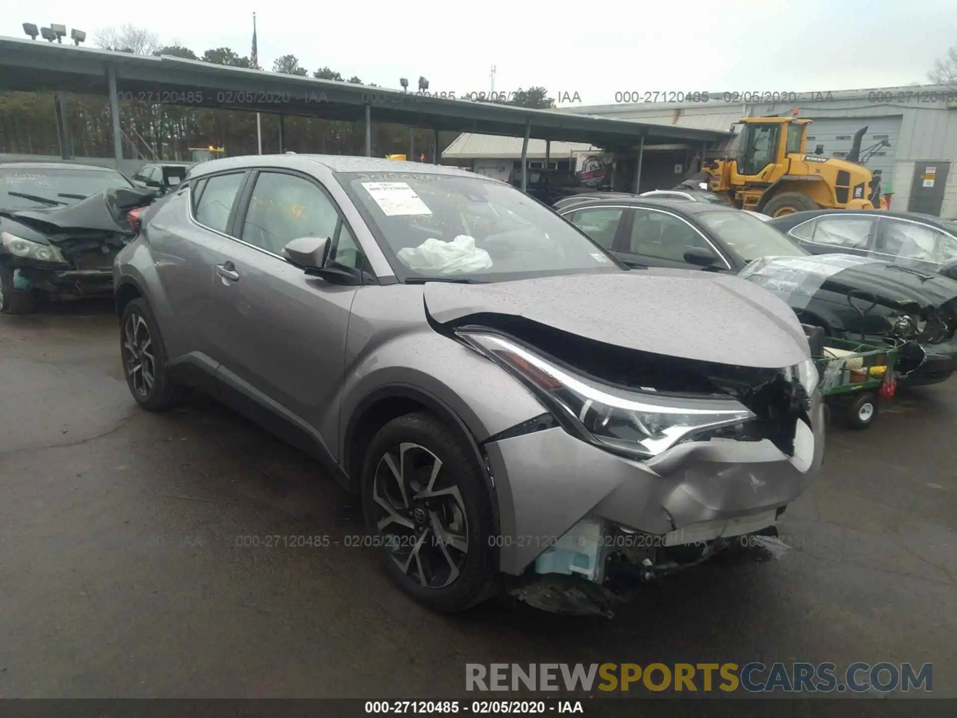 1 Photograph of a damaged car NMTKHMBX6KR073133 TOYOTA C-HR 2019